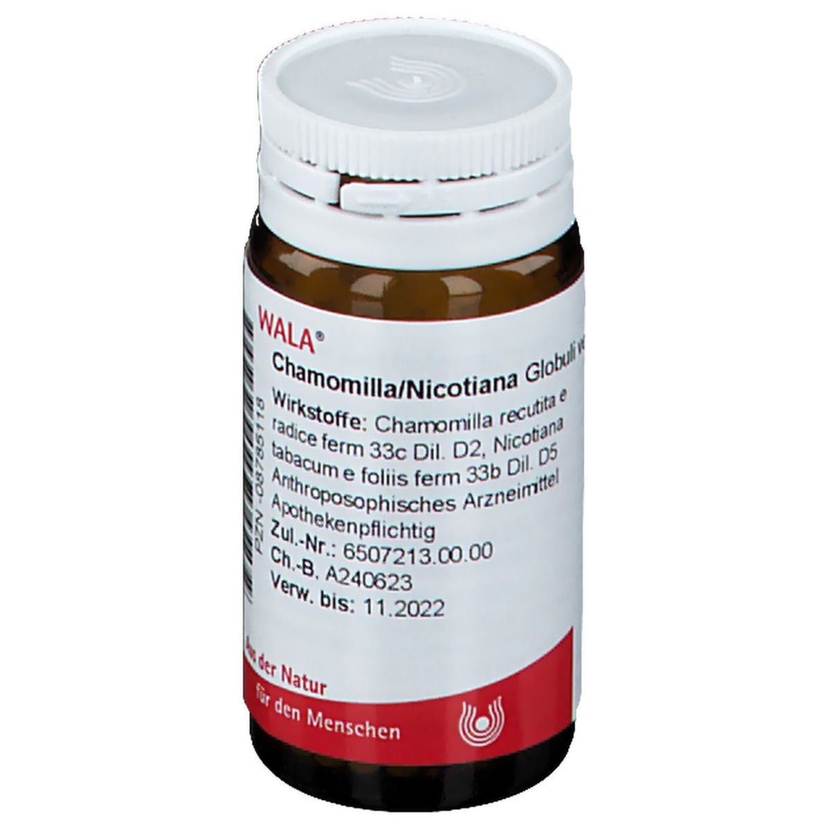 WALA® CHAMOMILLA/NICOTIANA Globuli