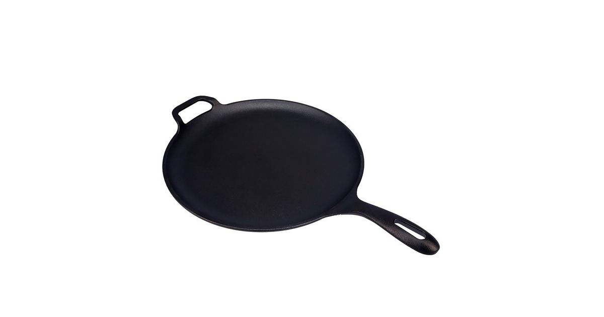 VictoriaBakpan Comal 30 cm, Seasoned grillplaat  (Color packaging)