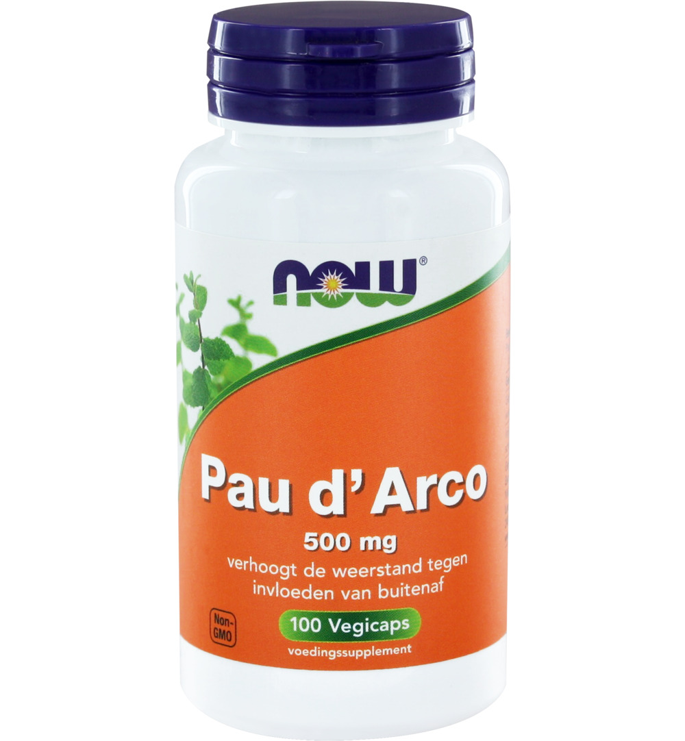 Now Pau d arco 500 mg (100 vega capsules)