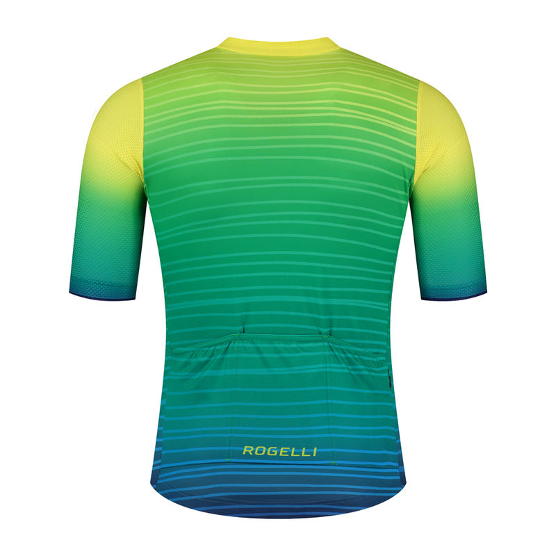 Rogelli Surf Cykeltrøje - Grøn/Gul