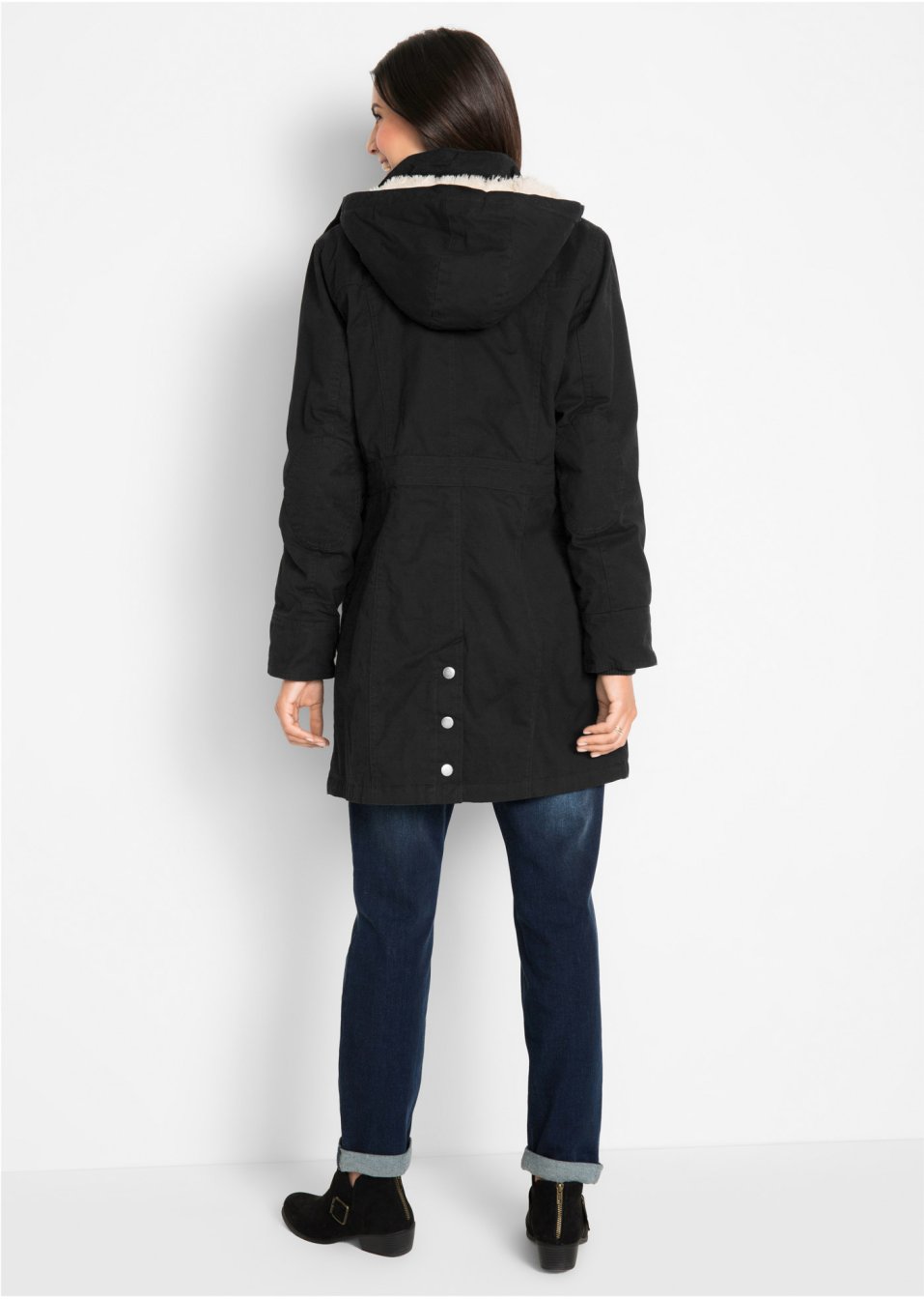 Parka en coton rembourrée