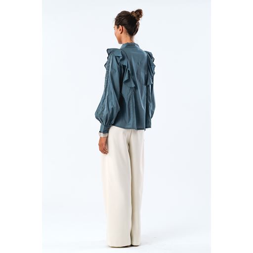 Lollys Laundry MajaLL Skjorte, Dusty Blue, M