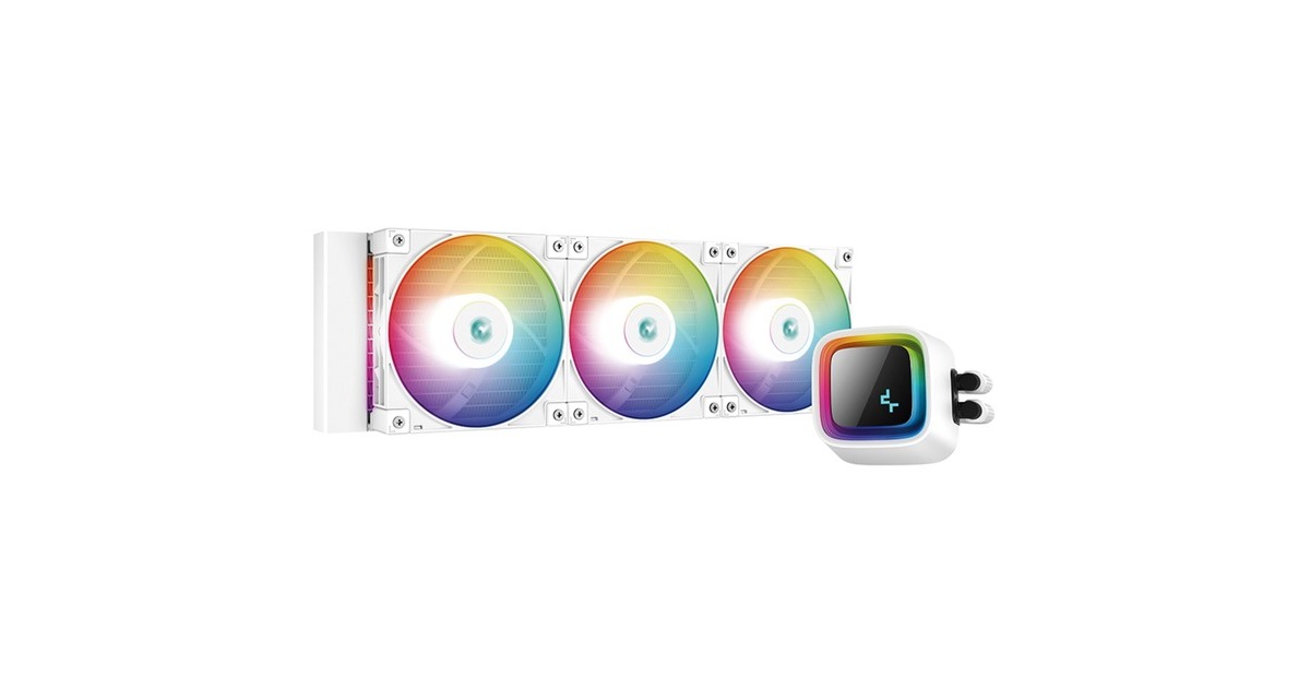 DeepCoolLS720 360mm waterkoeling  (Wit)