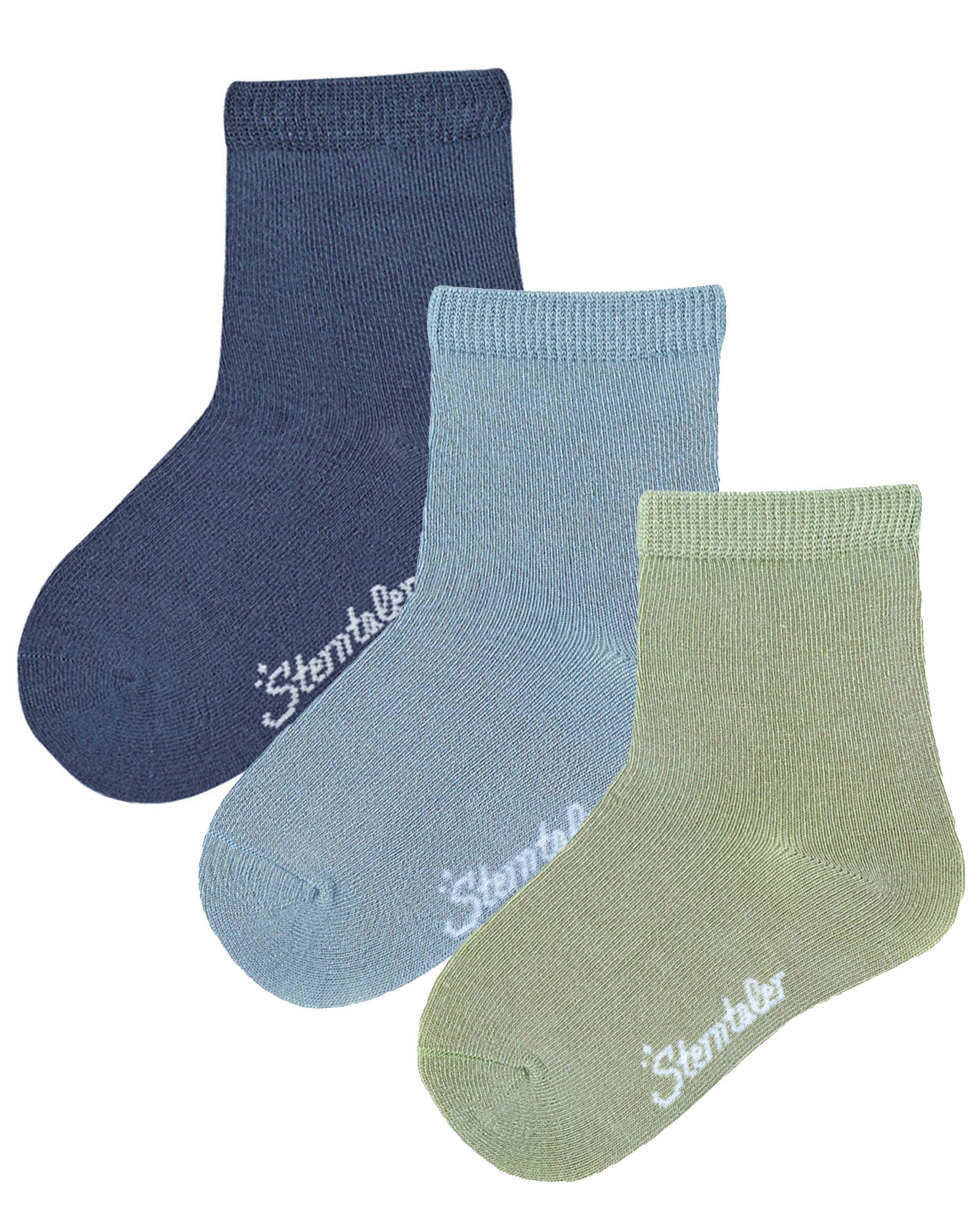 Socken SOFT 3er Pack in blau