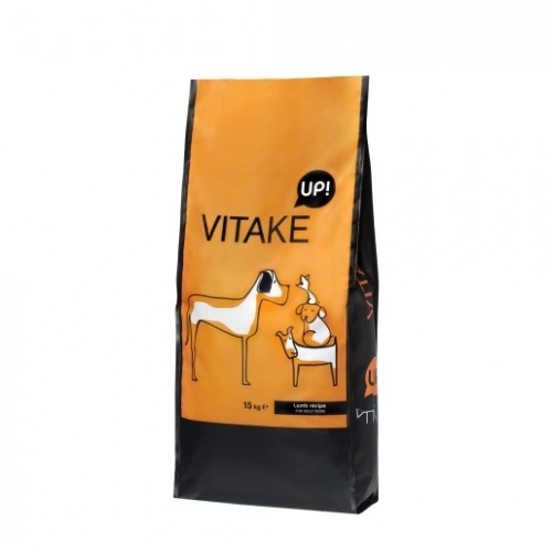 Vitake Up! Ração para cães, sabor cordeiro