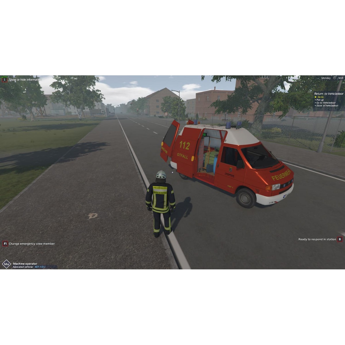 Emergency Call 112 Add-on KEF - The minor operations vehicle - PC Wind