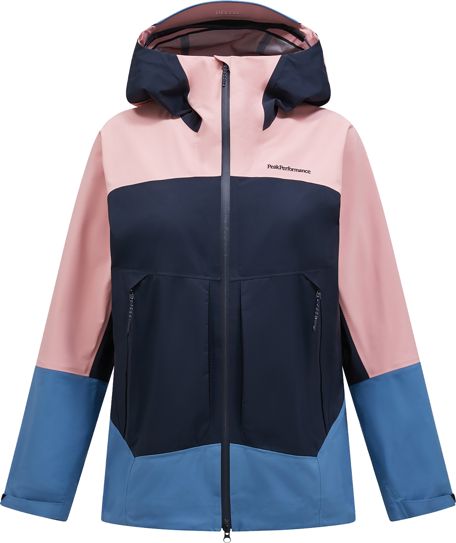 Vislight GORE-TEX C-Knit 3L Shell Jacket Dame 5BH Warm Blush/Shallow/Salute Blue