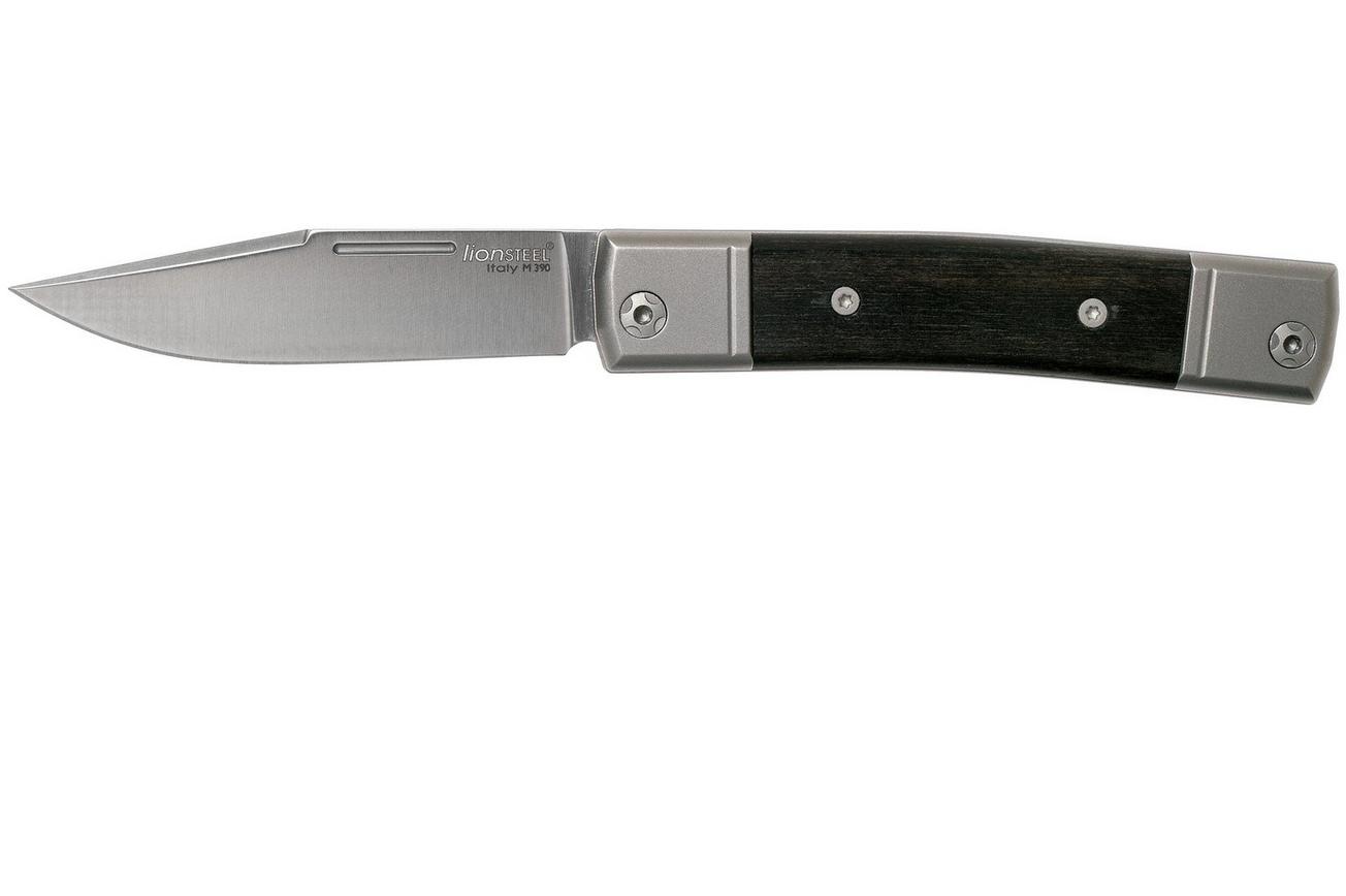 LionSteel BestMan BM1 EB Ebony slipjoint zakmes