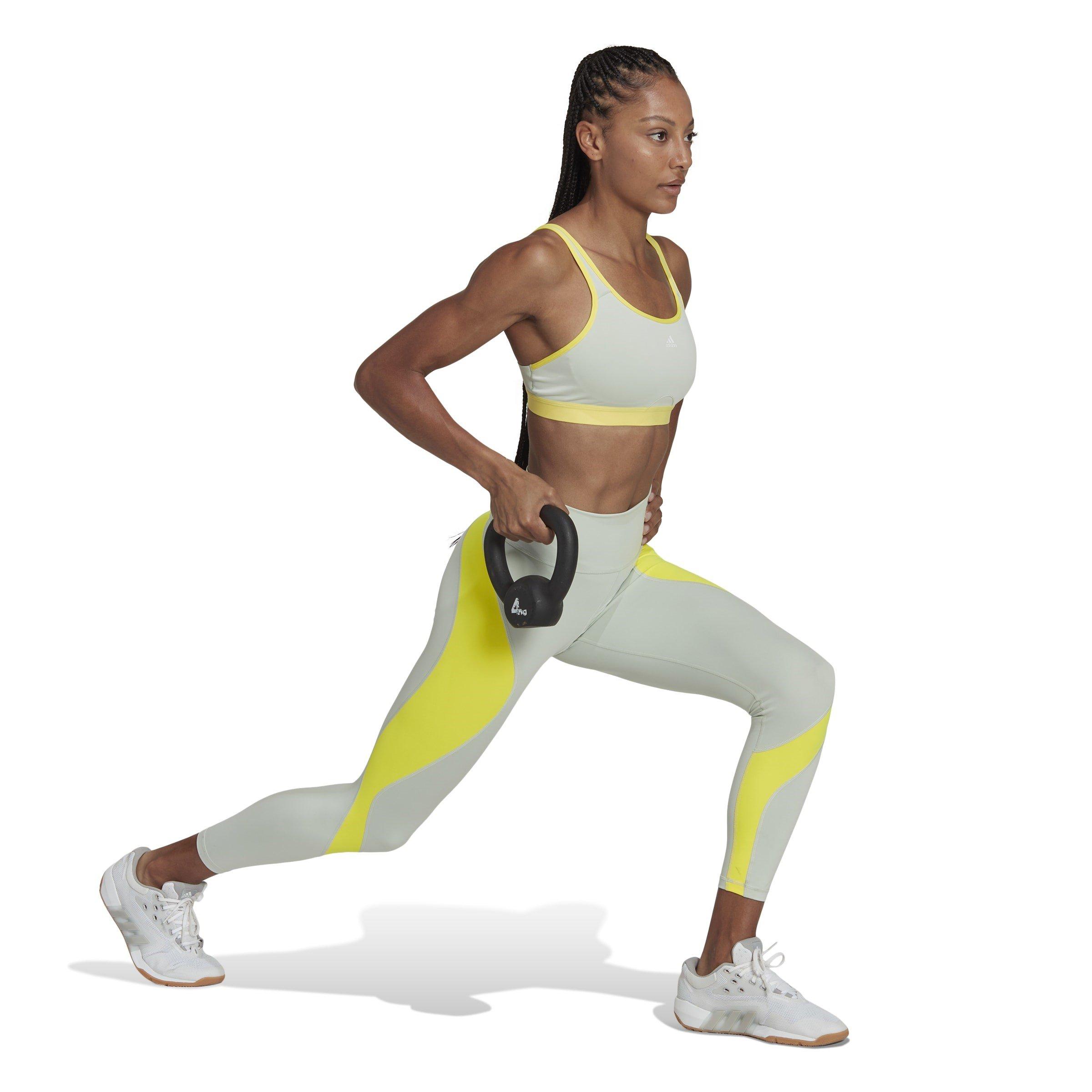 adidas Training Essentials Hiit Colourblock 7 8 Leggings Gym Leggings Womens