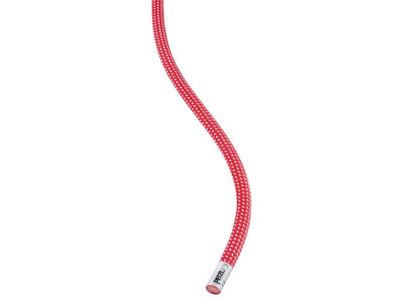 Petzl Kletterseil Arial Dry 9.5 Rot, Länge: 70 m Leichtes, strapazierfähiges Einfachseil mit Duratec-Dry-Imprägnierung zum Sportklettern und Bergsteigen