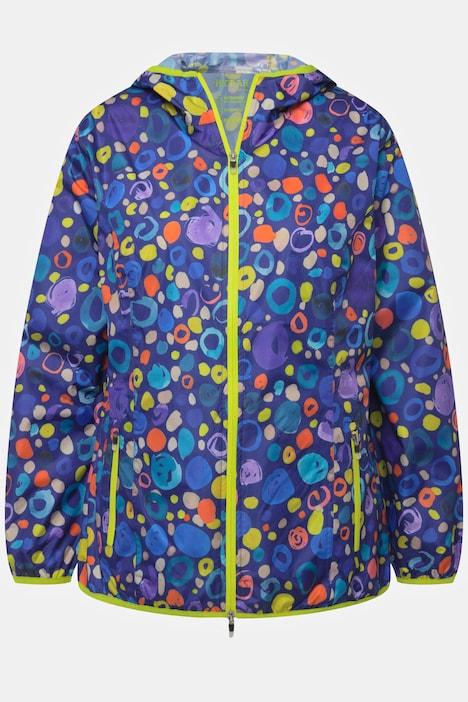 HYPRAR Funktionsjacke, Punkte, Reisebeutel, recycelt