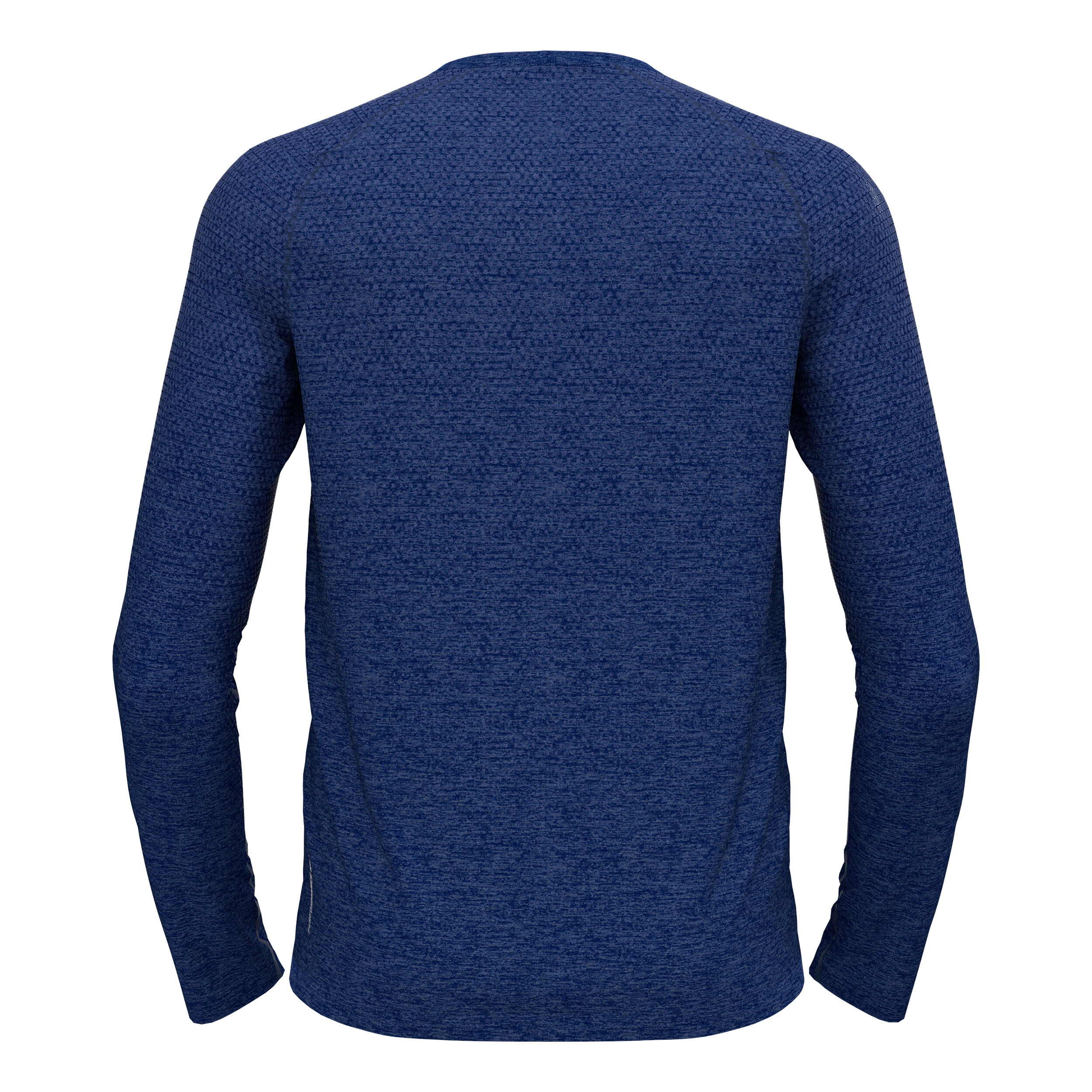 Odlo Essential Seamless Crew Neck Haut Manches Longues Hommes - Bleu Foncé