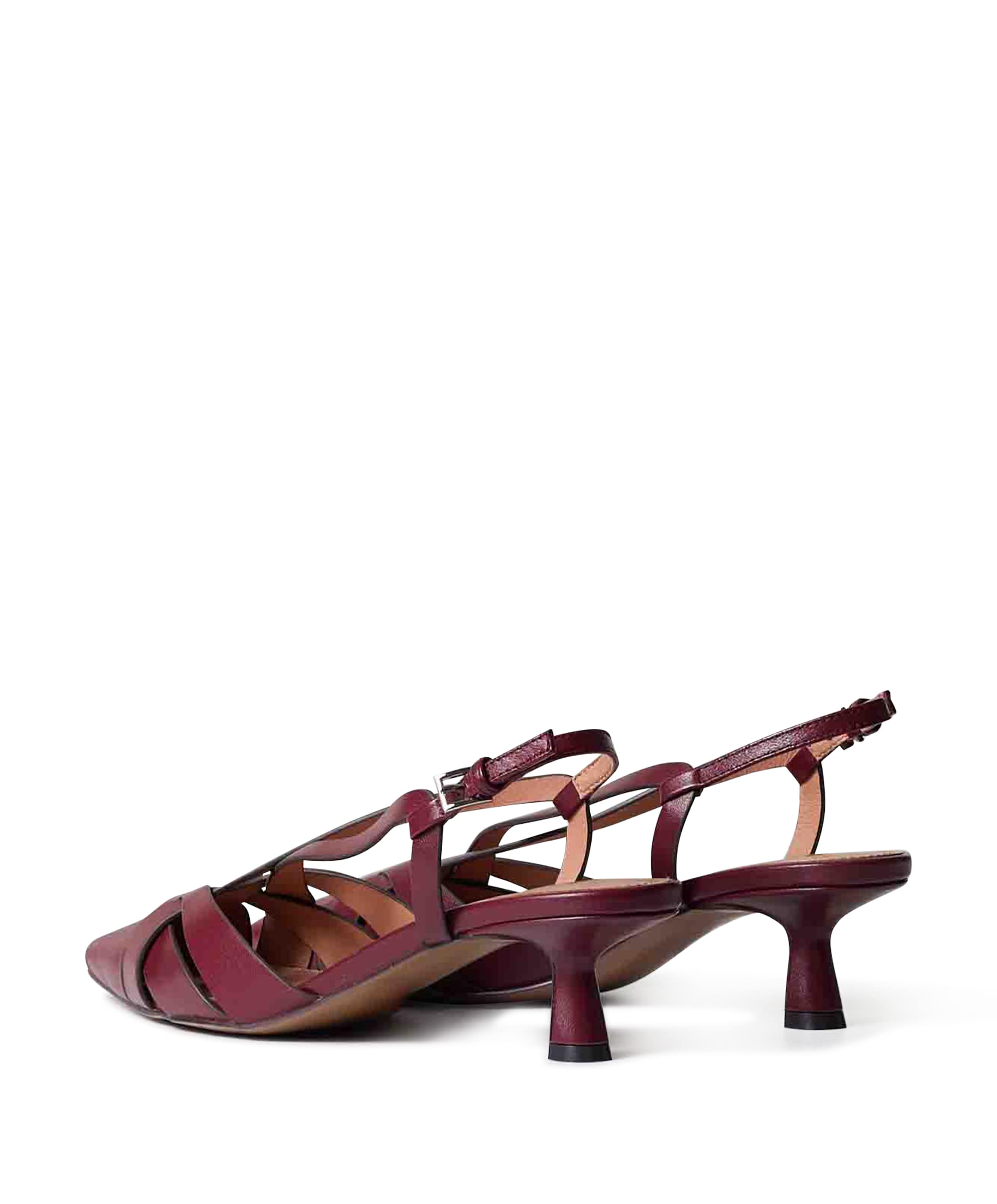 Bibi Lou dames slingbacks bordeaux