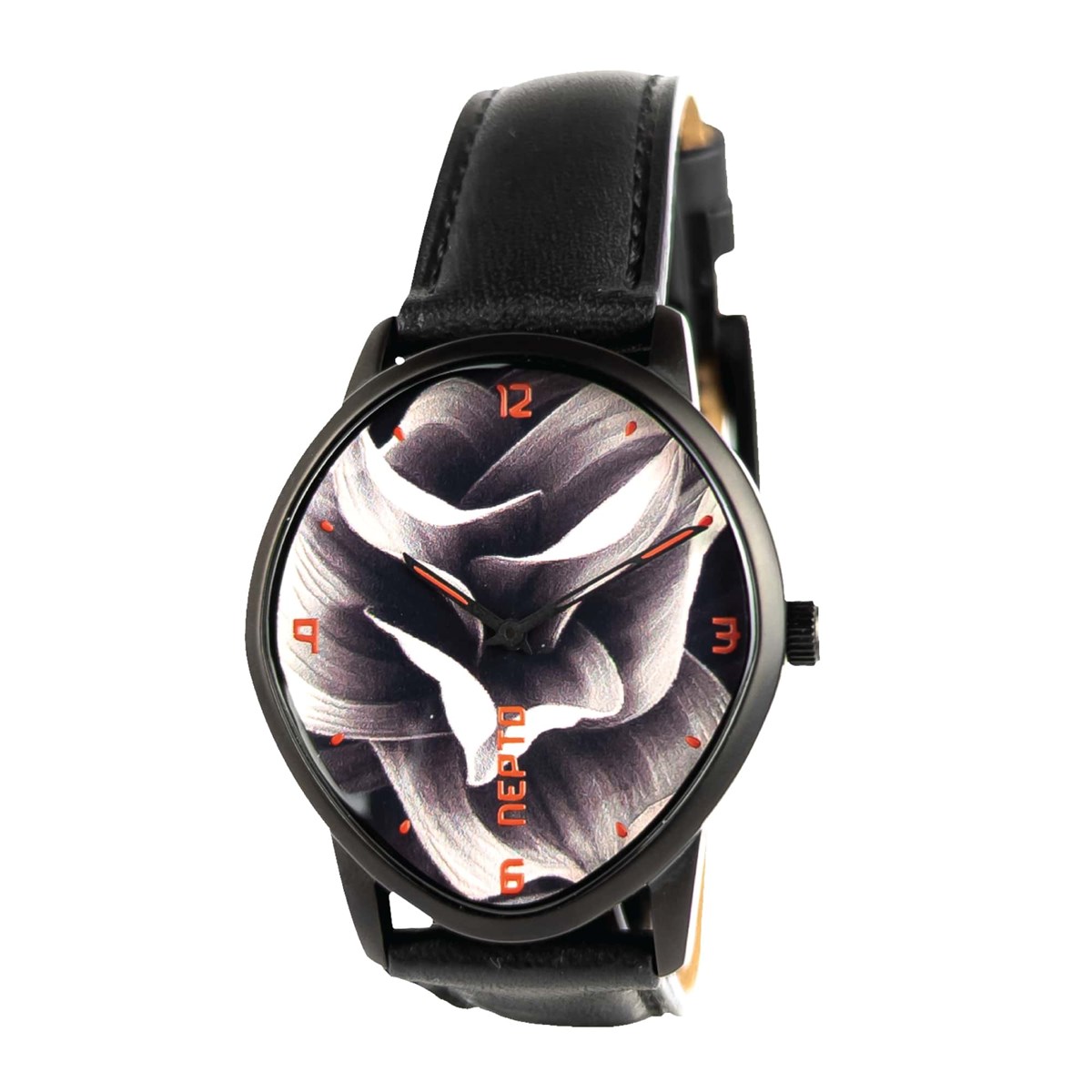 Black Flower - Cuir Nappa