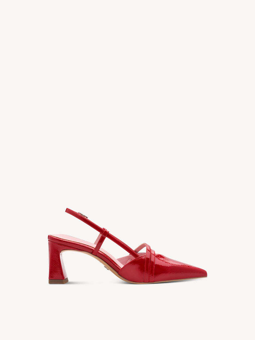 Slingpumps - rood