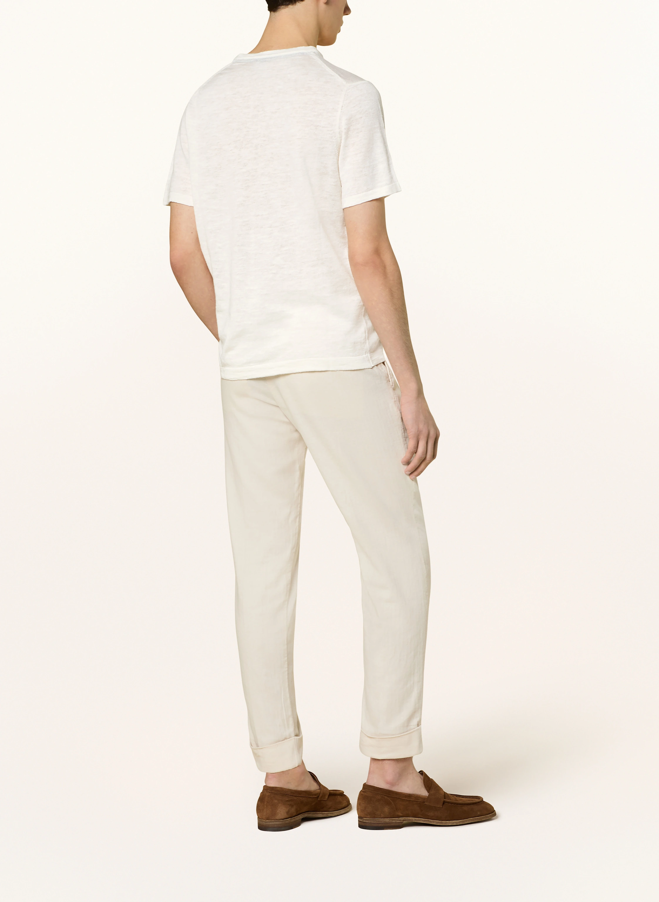 SAND COPENHAGEN T-Shirt mit Leinen