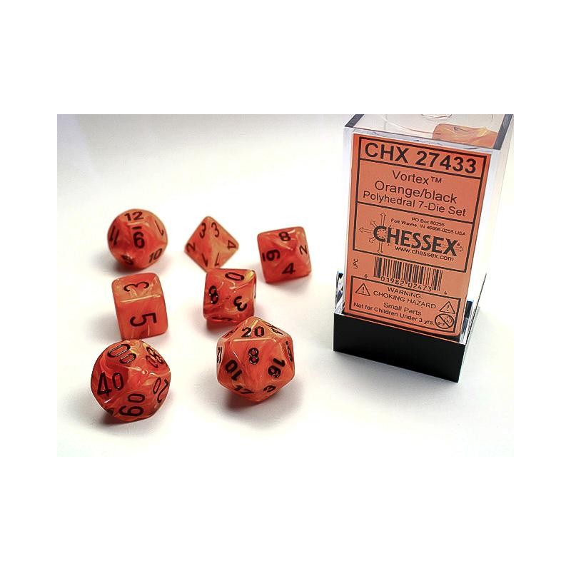 7 dés * vortex * ORANGE