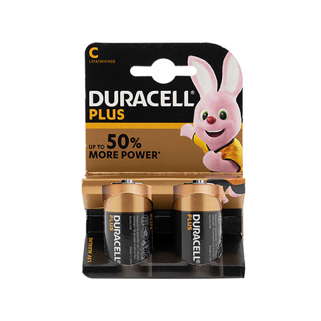 DURACELL D\/LR20 MN1300 Plus Alkaline 2 Batterien