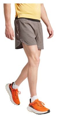Short adidas Terrex Agravic 5in Marron Homme