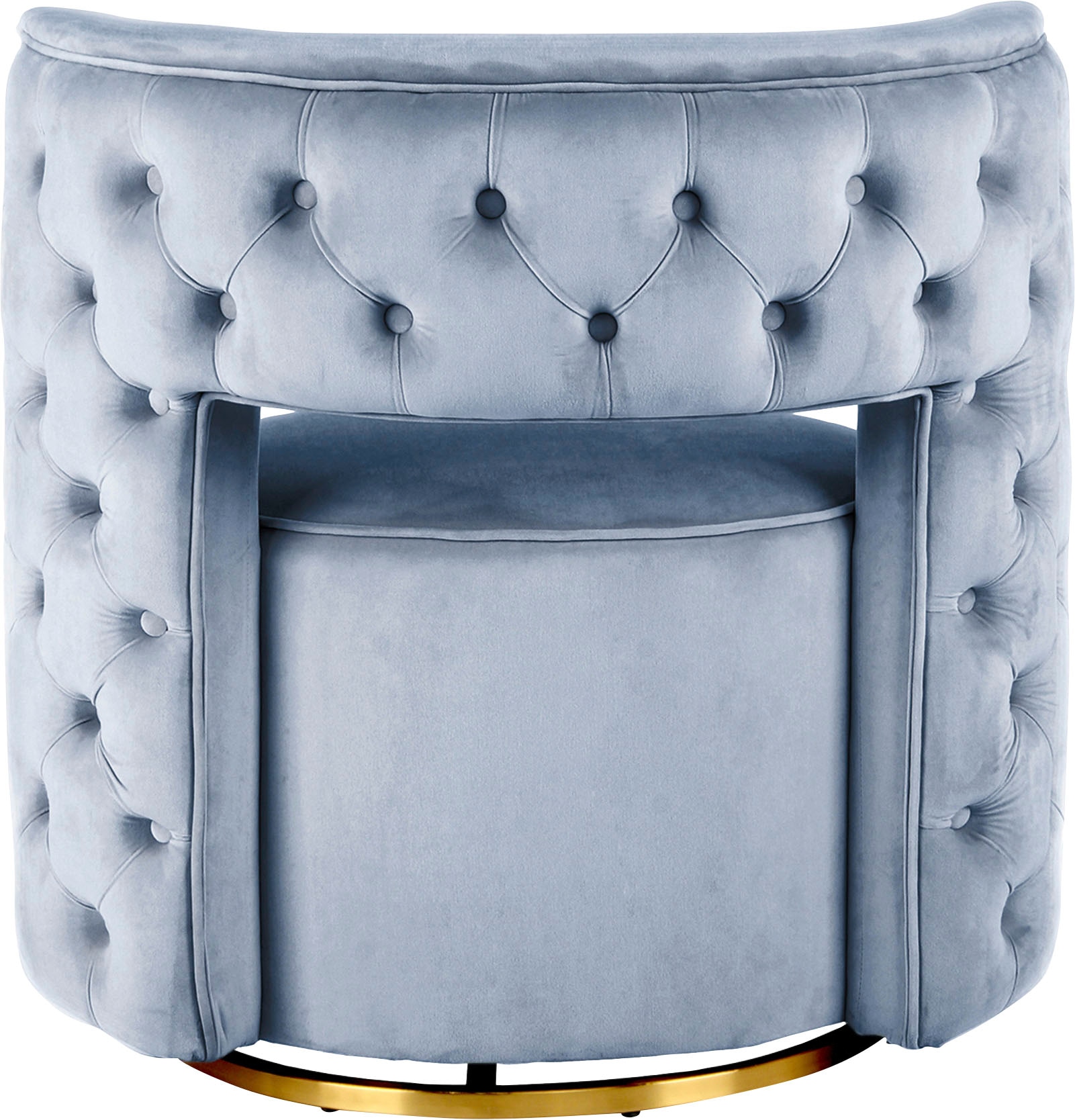 Kayoom Sessel »Drehsessel Sophistic, TOPSELLER! hochwertiges Gestell aus Eisen« Sessel, OTTOs Choice, 1 Stk. tlg. drehbar, elegant, samtweich, gesteppt,