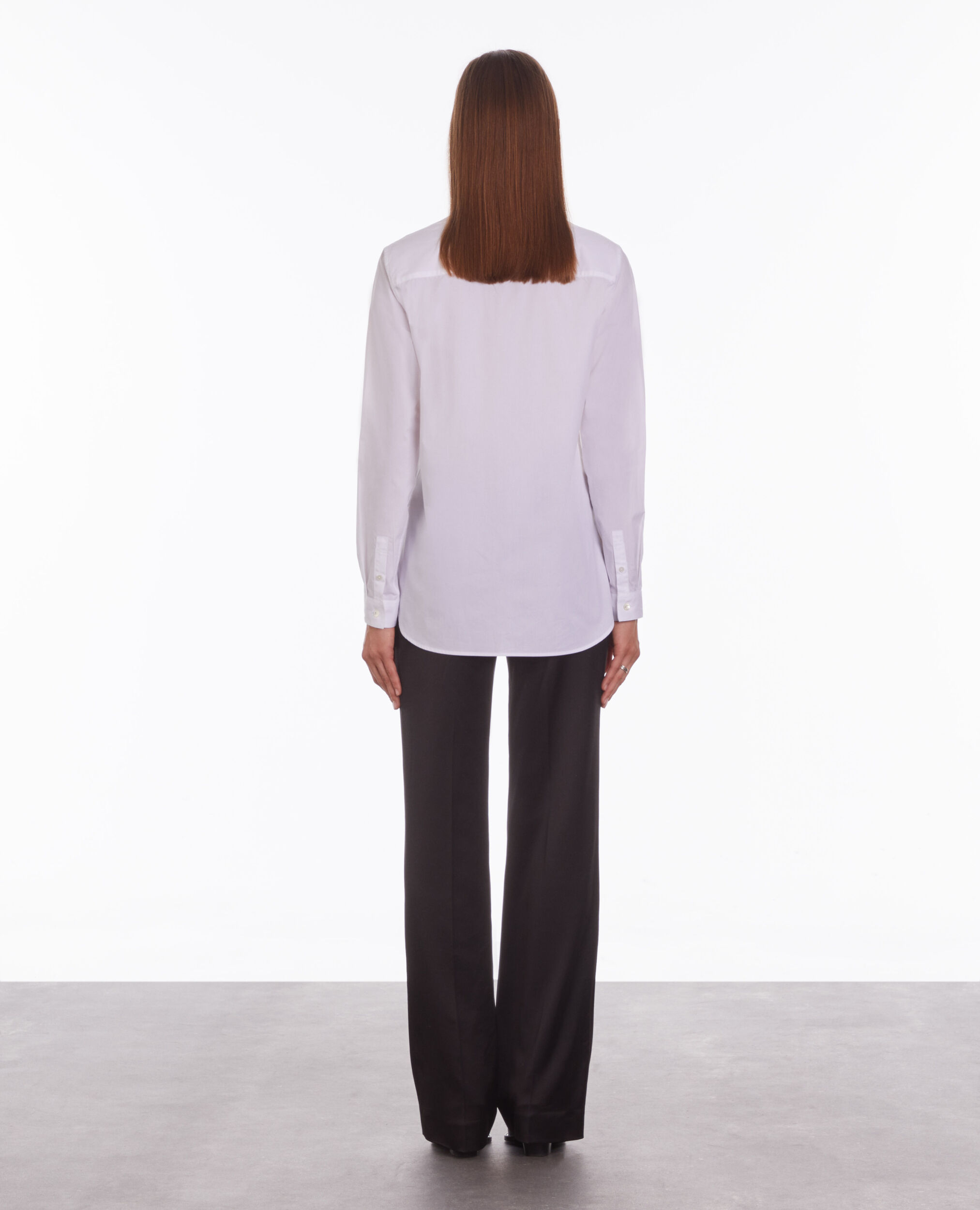 Chemise blanche en popeline
