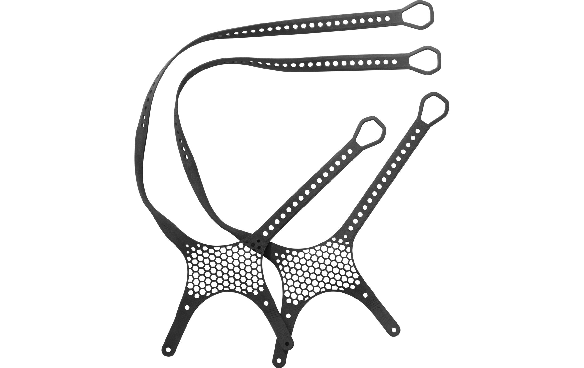 Ersatz Mesh Strap, 2 StückErsatz-Netzgurt für MSR Paraglide Schneeschuhbindungen
