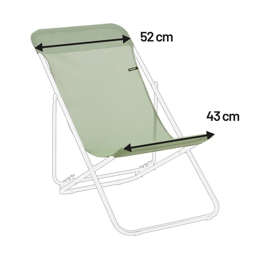 Ersatzbezug - 52 cm Transatube 2 Batyline® Iso Grün Moss
