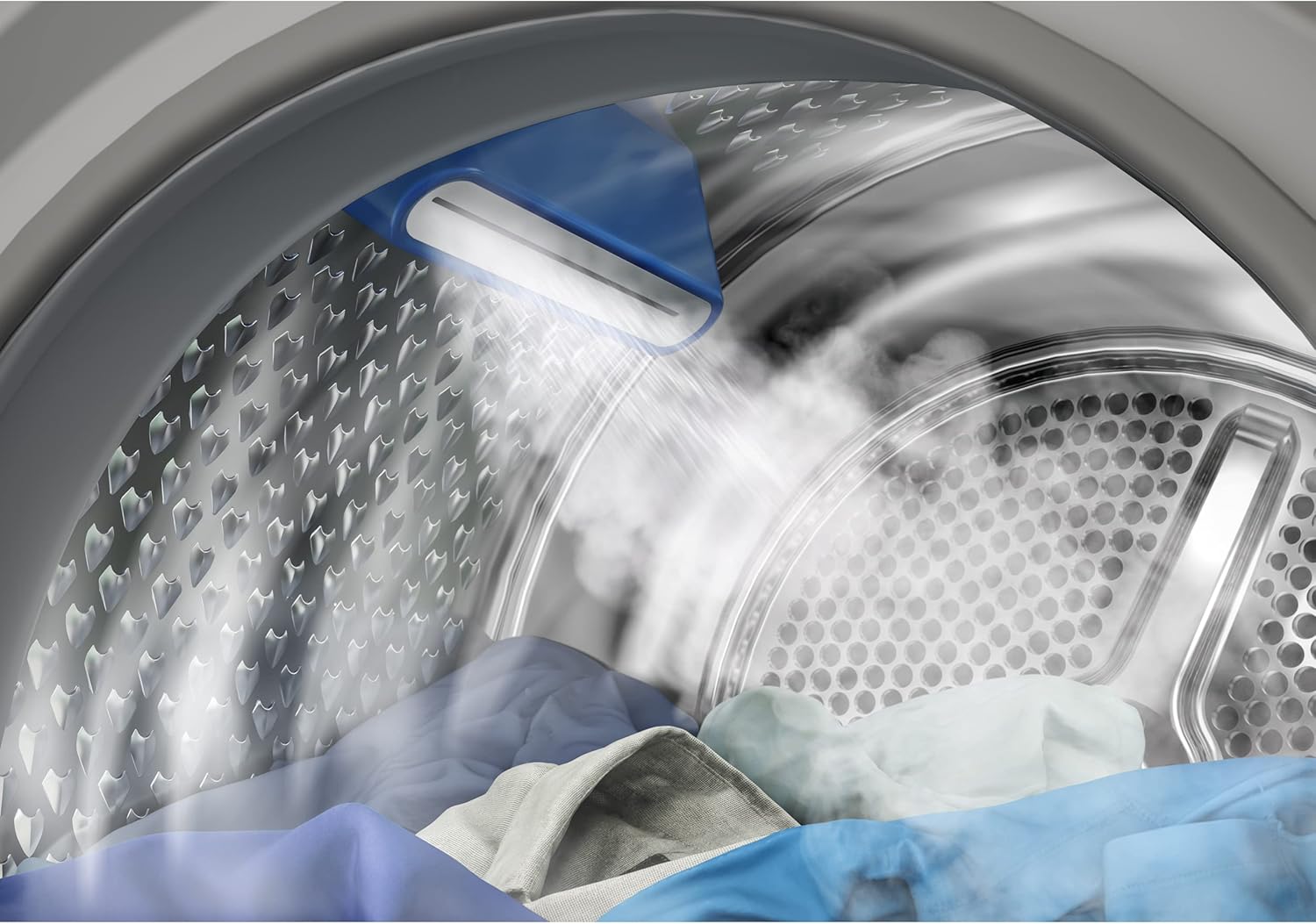 Beko B3T4224SD Wärmepumpentrockner, Wäschetrockner, 8 kg, allergikergeeignet, Hygiene Trocknen & Hygiene Auffrischen, SteamCure Dampffunktion, 15 Programme, Express, Weiß