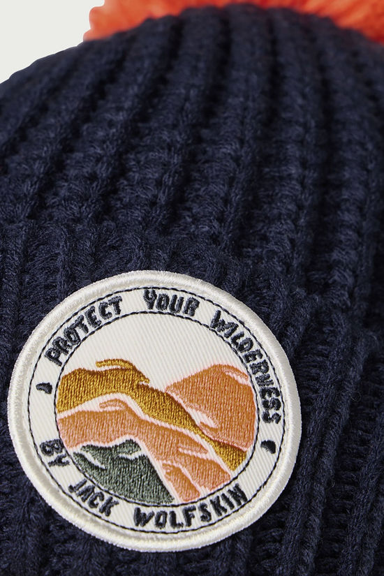 Jack Wolfskin Jack Wolfskin Pompom Badge Beanie Junior
