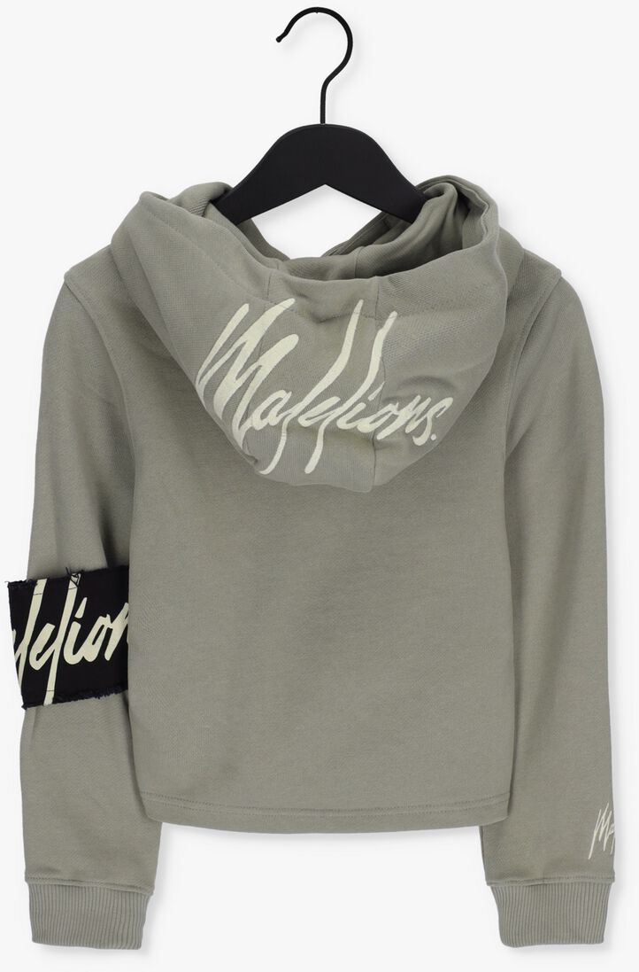 MALELIONS taupe malelions sweater malelions junior girls captain crop