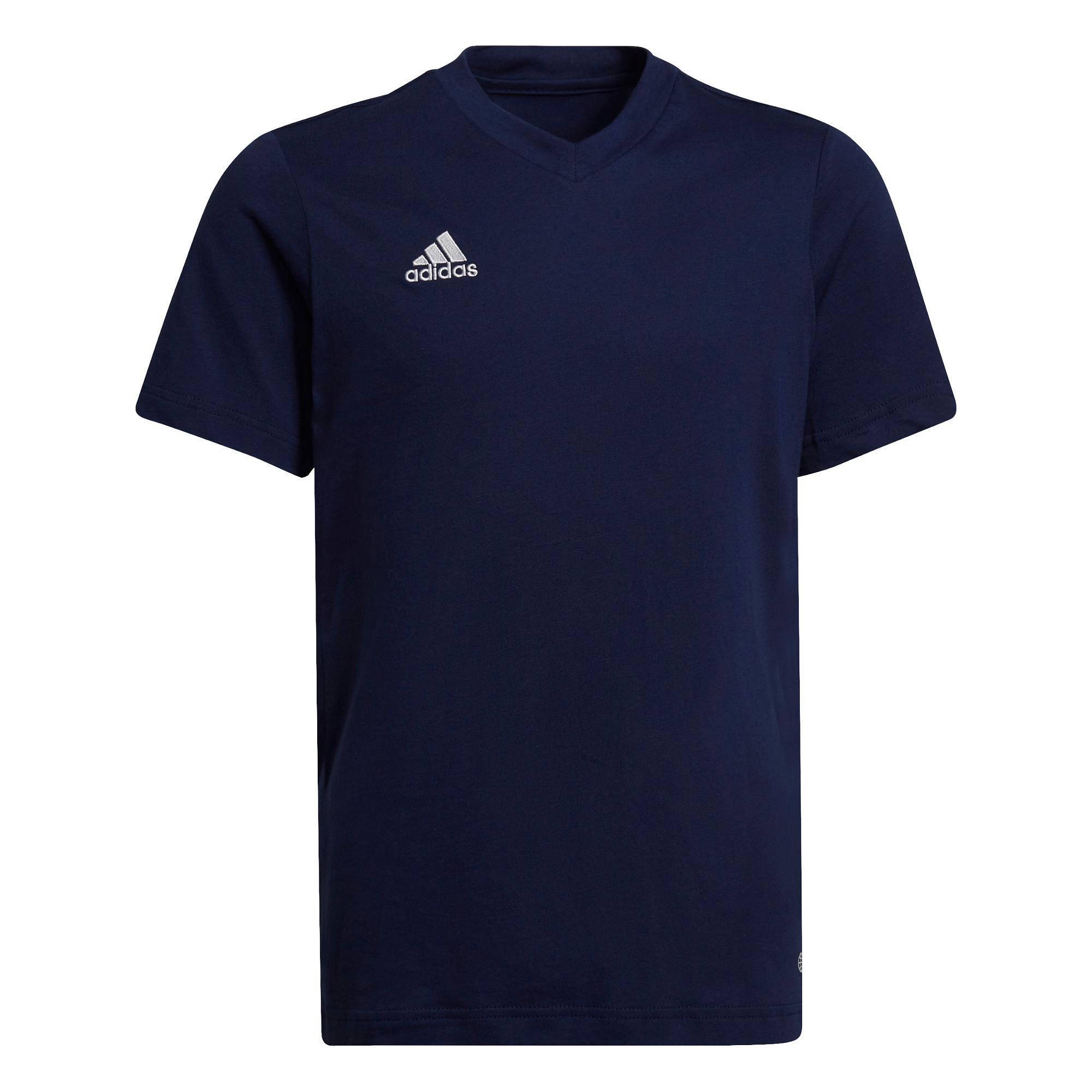 adidas junior voetbalshirt donkerblauw