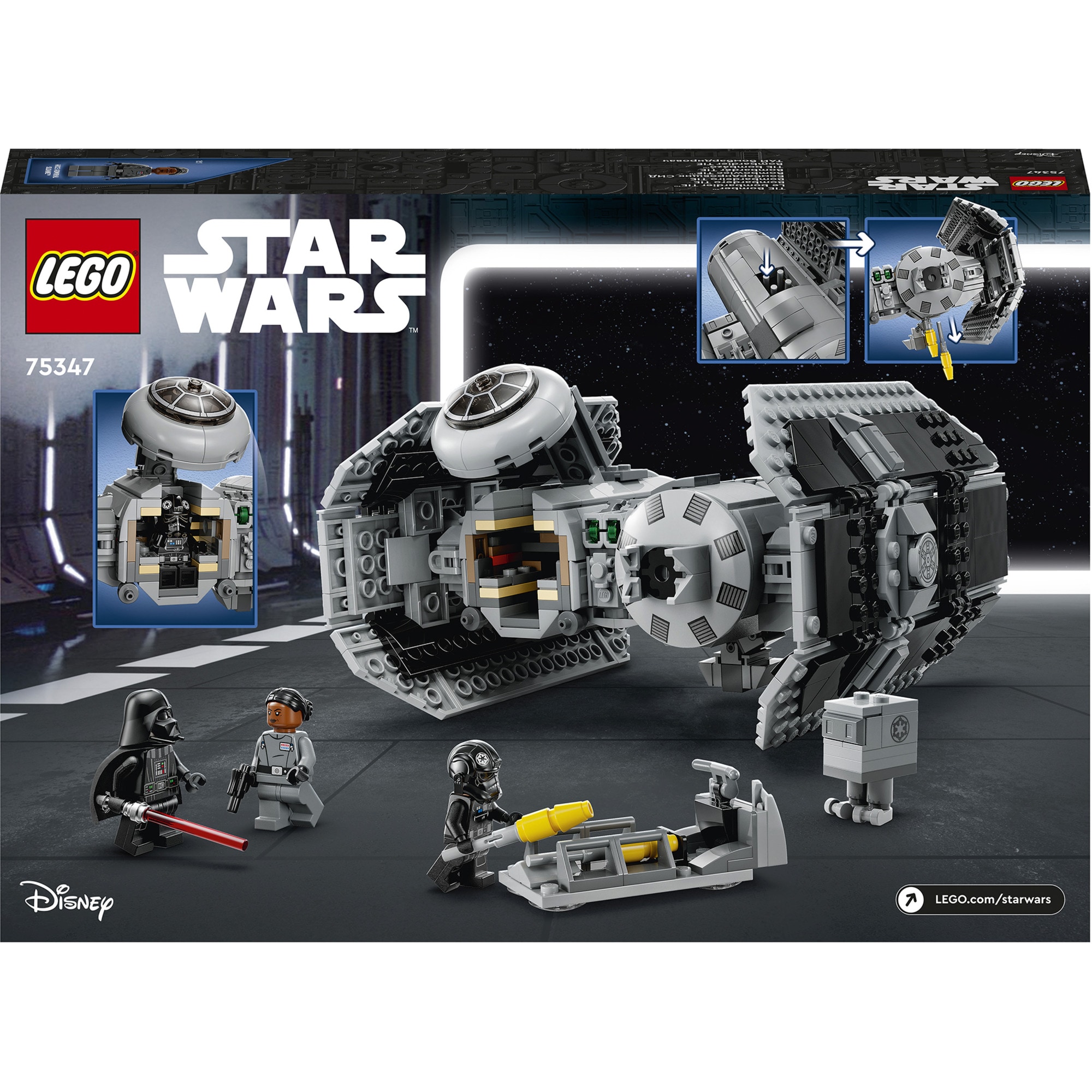 LEGO Konstruktionsspielzeug Star Wars TIE Bomber