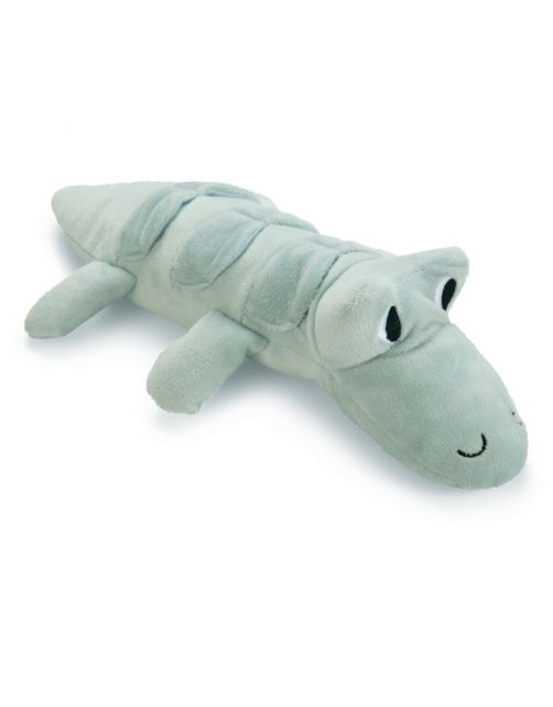 Beeztees Puppy Krokodil Jake - Hondenspeelgoed - 32x18x8 cm 65 g Groen