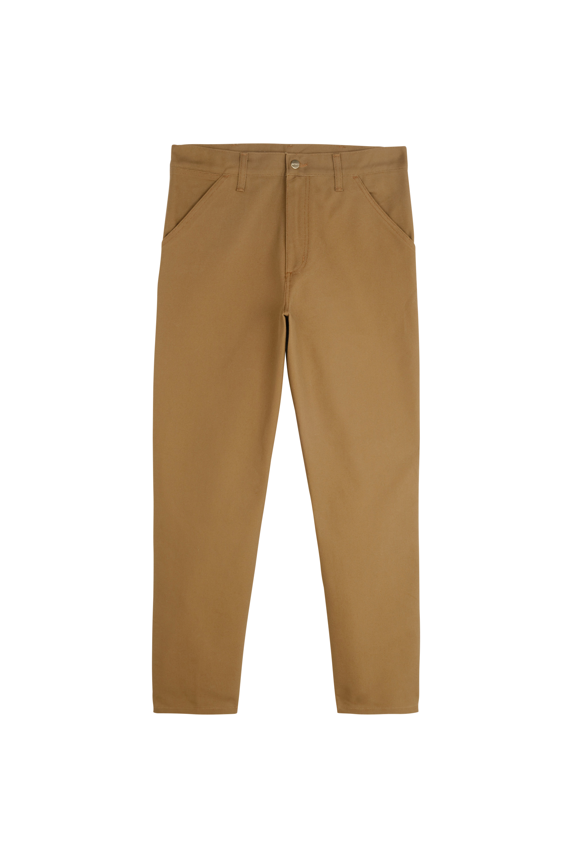 CARHARTT WIP Pantalon Single Knee Marron