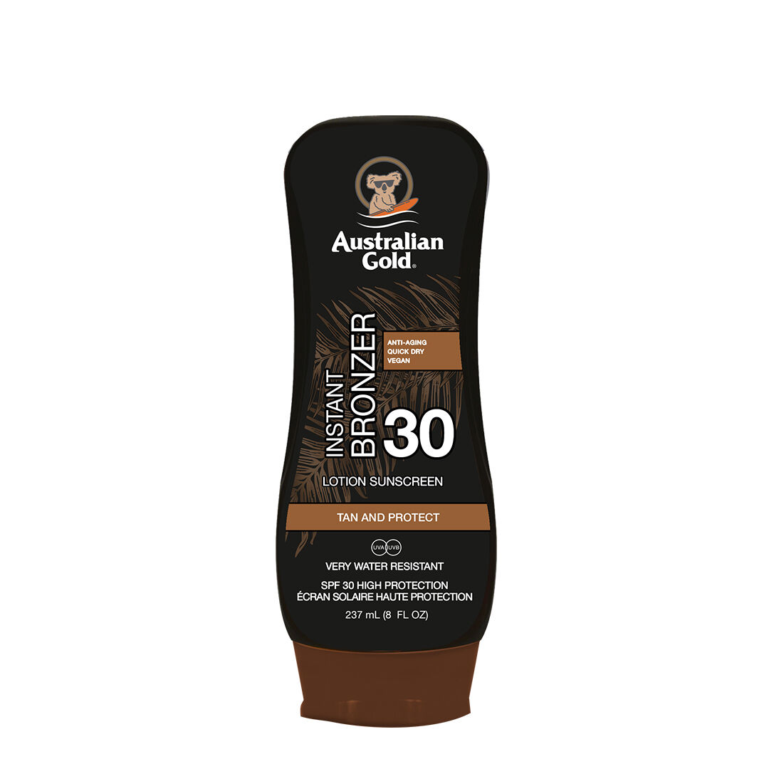 AUSTRALIAN GOLD  Tan and Protect Instant Bronzer Lotion SPF30 - 237ml