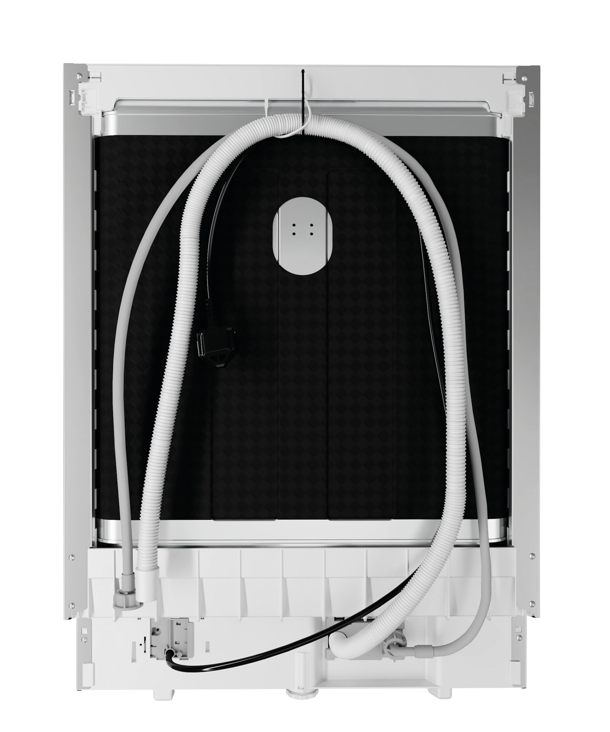 Lave vaisselle encastrable 60 cm Whirlpool WBC3C26 - Lave vaisselle integrable Bandeau blanc - Classe énergétique A++ / Affichage temps restant - Dépa