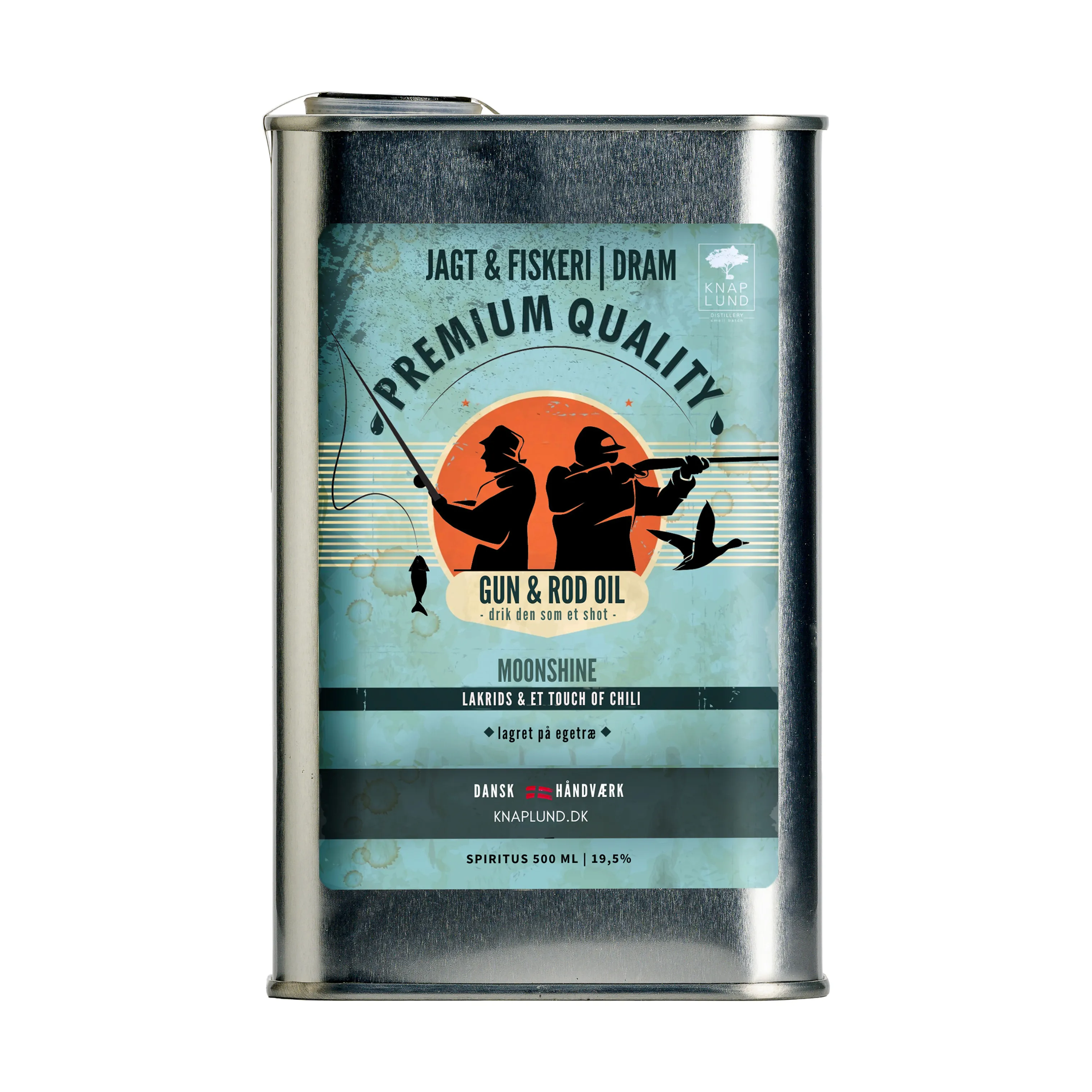Knaplund Moonshine - Gun & Rod lakrids & chili