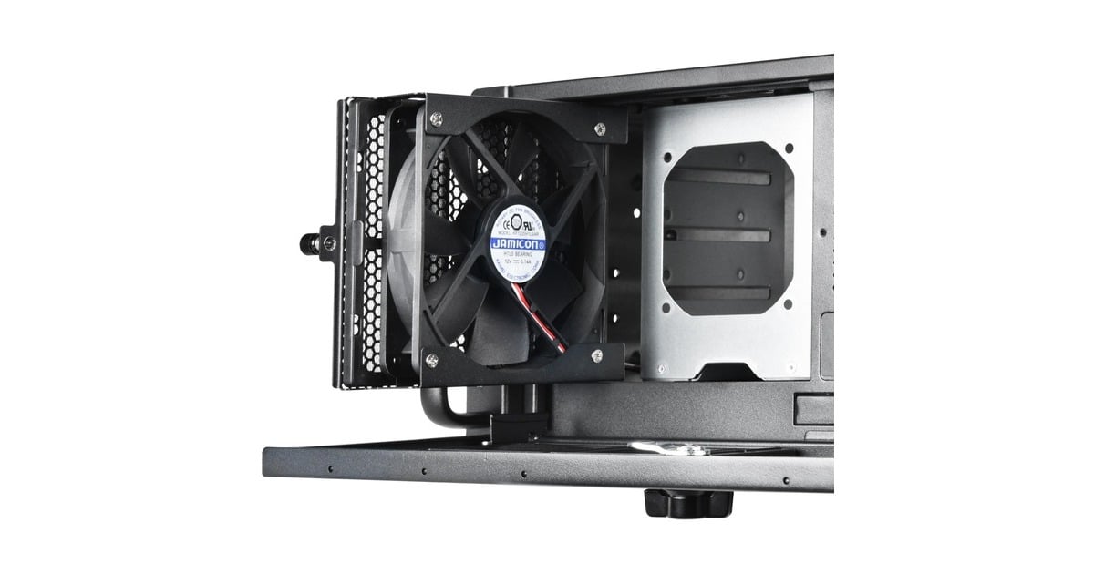 SilverStoneRM400 rack behuizing  (Zwart | 2x USB-A 3.2 (5 Gbit/s))