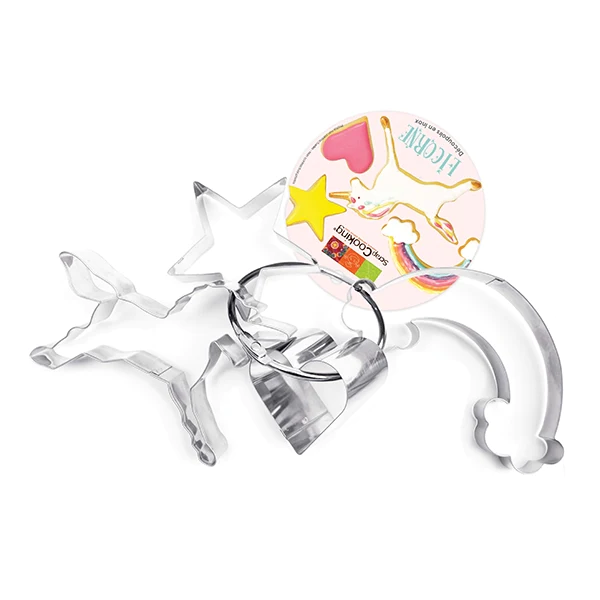 Set de 4 emporte-pièces Licorne Scrapcooking