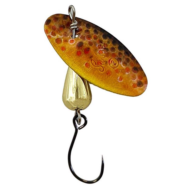 Cuiller Tournante Suissex Cicada Nk Fishskin Fario Trout