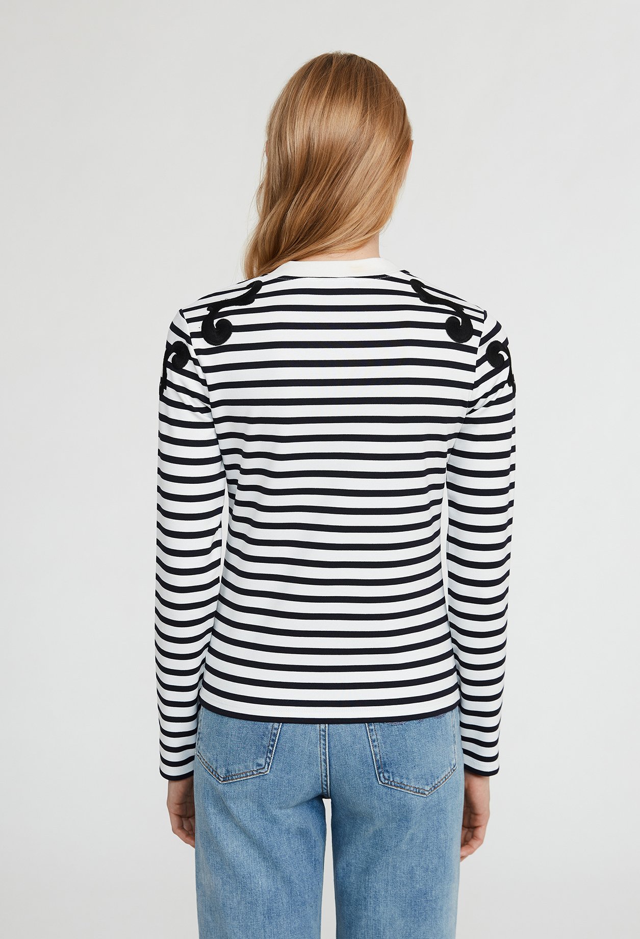 T-shirt marini&egrave;re manches longues