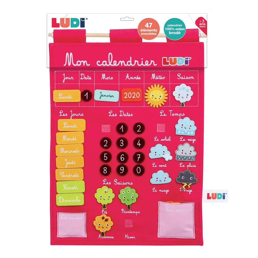 CALENDRIER BASIC ROSE