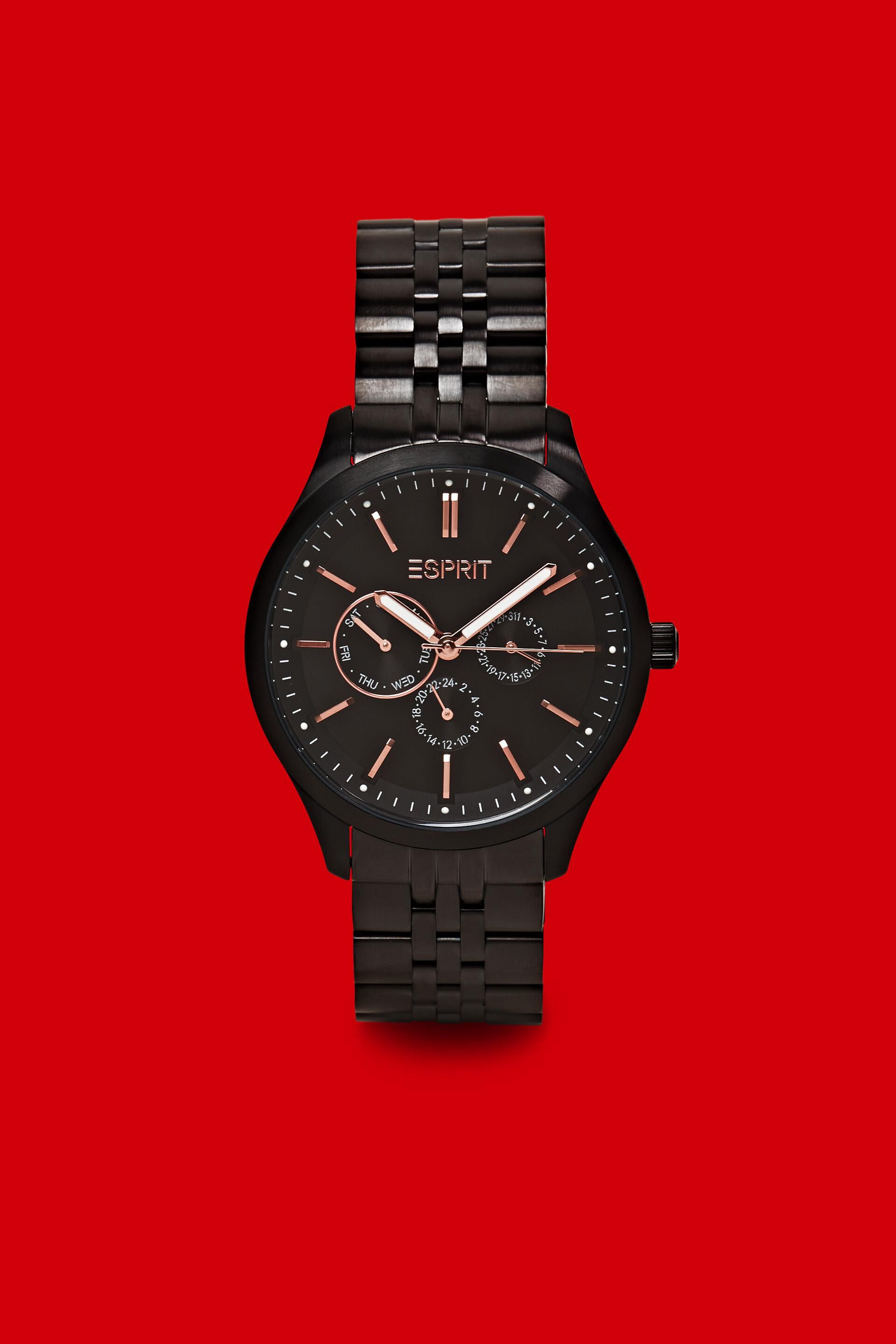 Montre en acier inox à bracelet à maillons