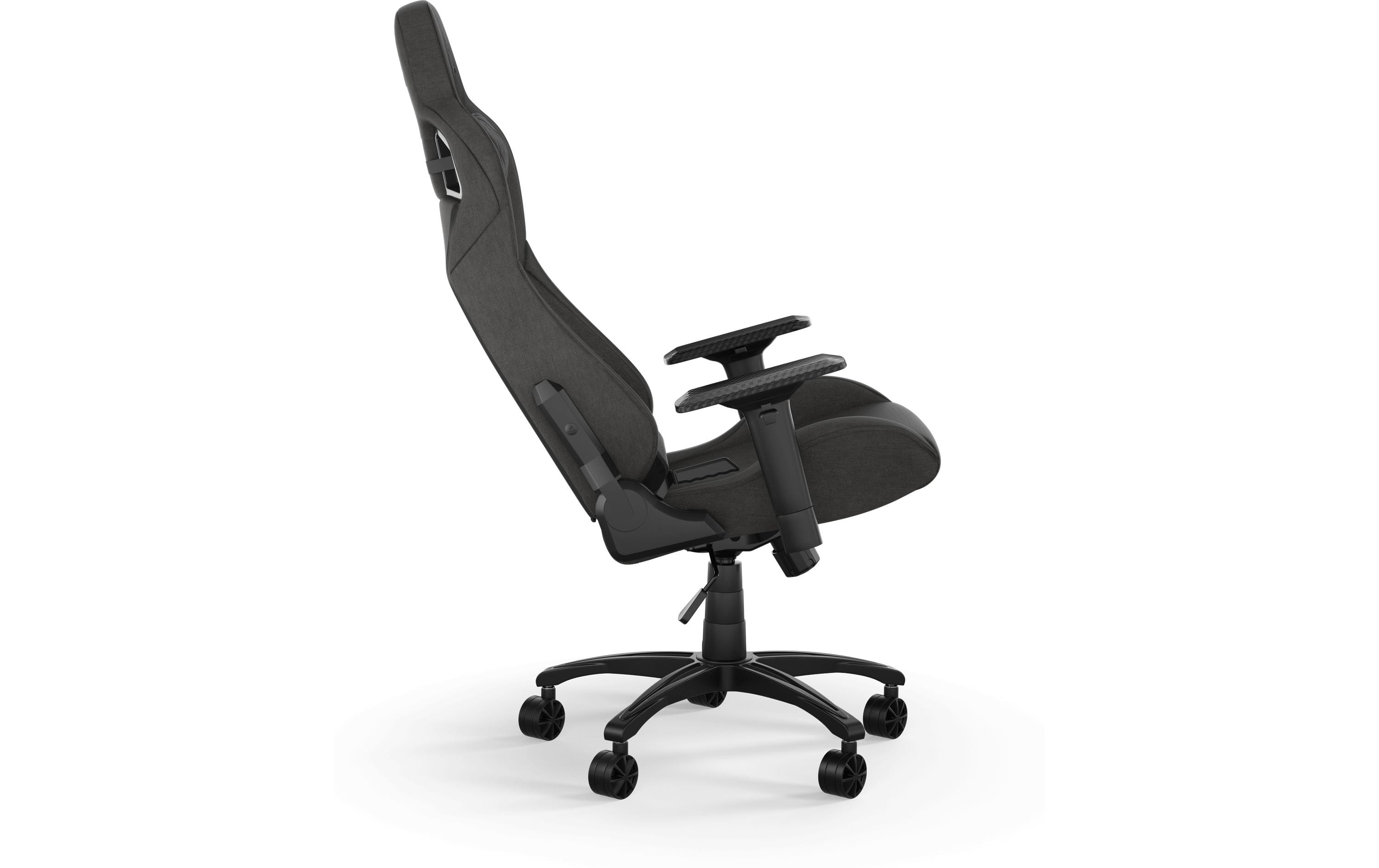 Gaming-Stuhl T3 Rush (2023) Schwarz<br>Ergonomischer Racing-Gaming-Stuhl mit einer Belastbarkeit von bis zu 120 kg