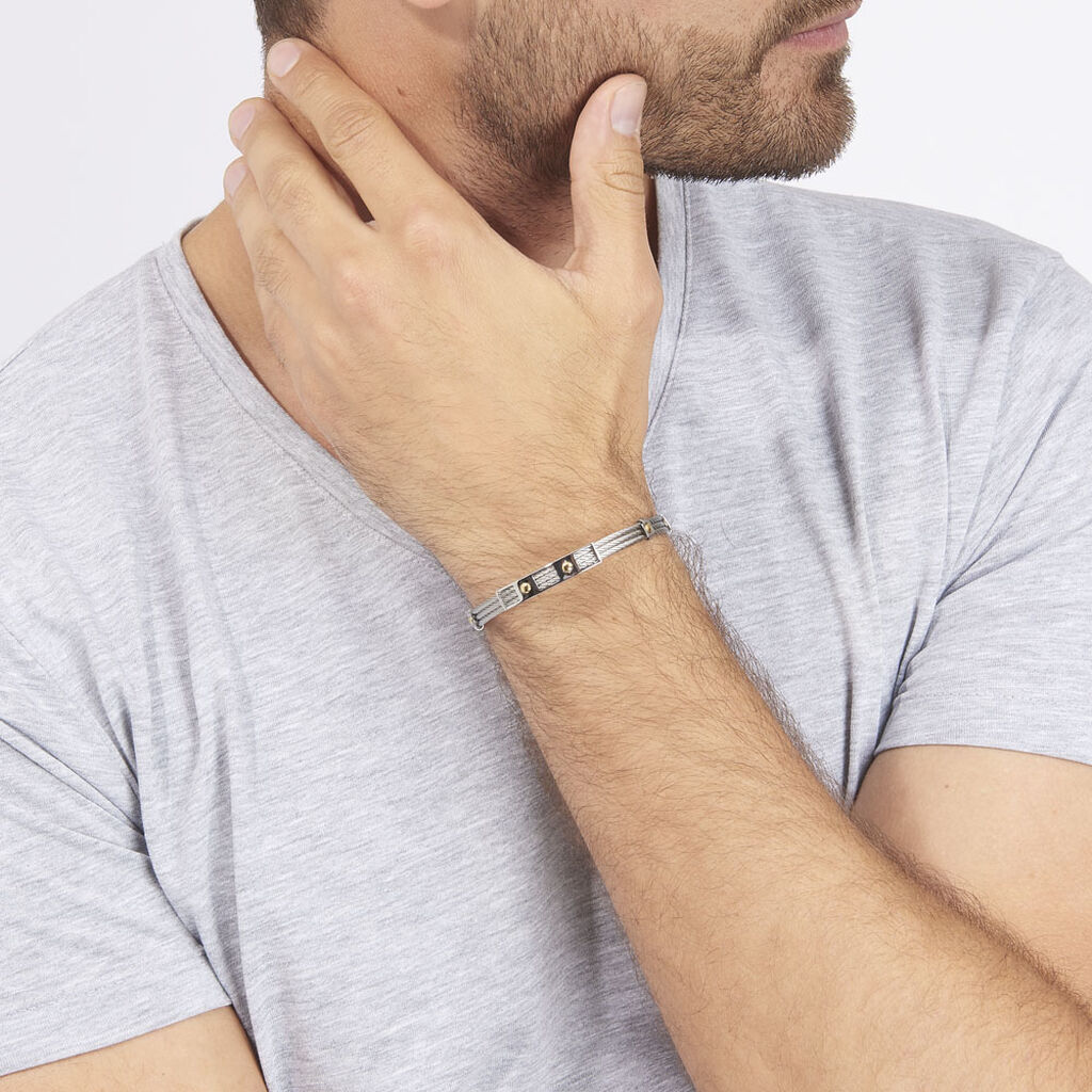 Bracelet Jacques Acier Blanc