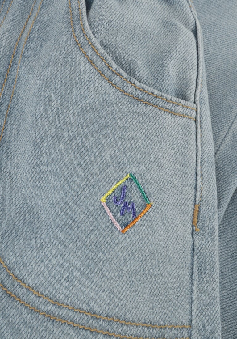 Jelly Mallow blauwe jelly mallow mom jeans jm denim pants