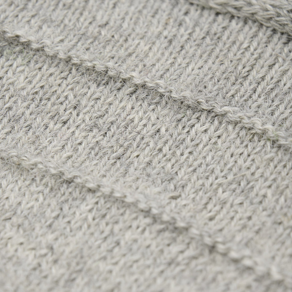 Køb Huttelihut Medium Grey Melange Bonnet Ears Alpaca Uld Strik