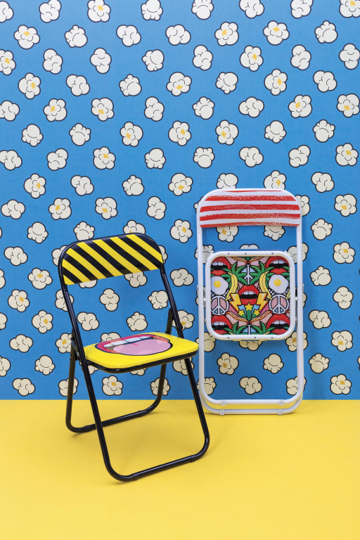 Seletti Studio Job Blow klapstoel  Egg