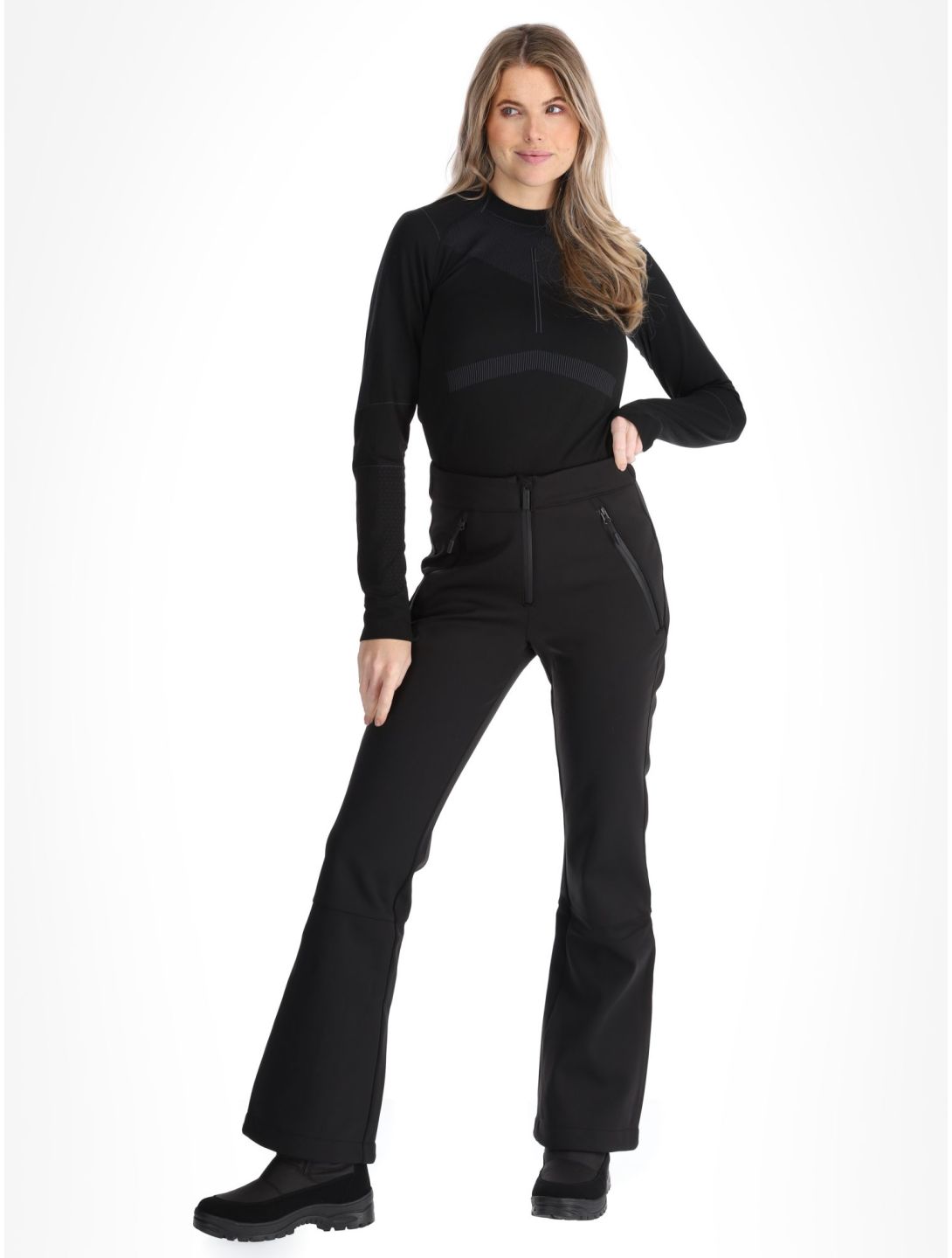 Ski Softshell Slim softshell skibroek dames