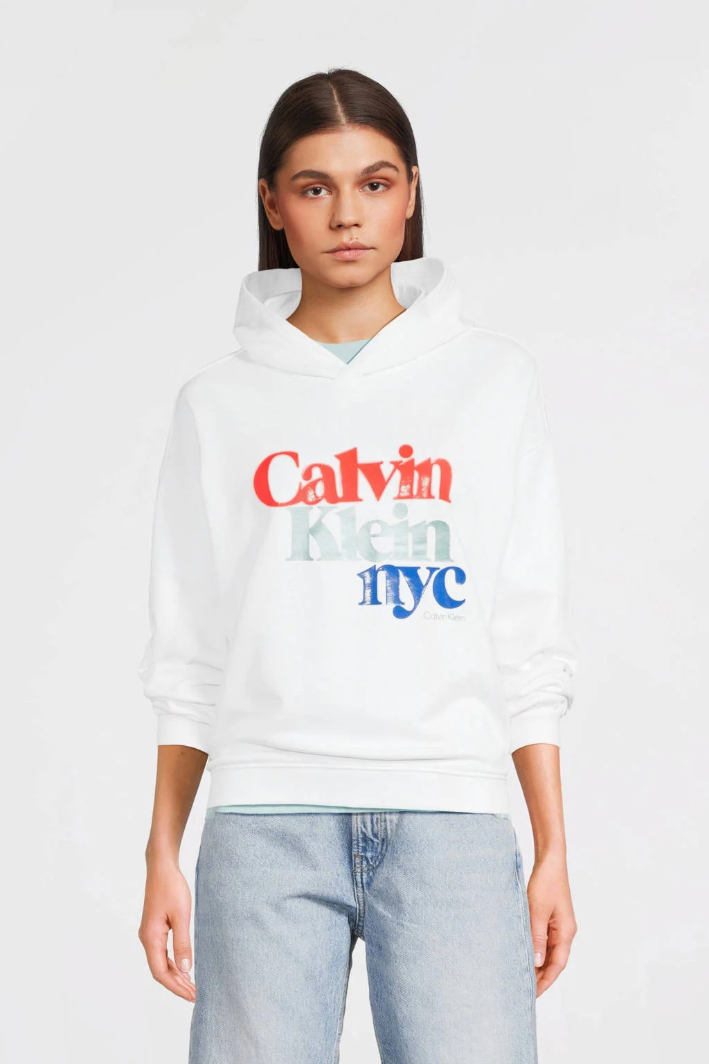 Calvin Klein hoodie wit